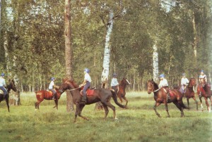 Конная школа нижегородских железнодорожников